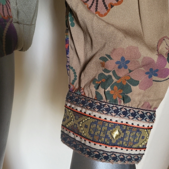 60. Desigual Snap Shirt Top - Size 36 XS - Picture 6 of 9